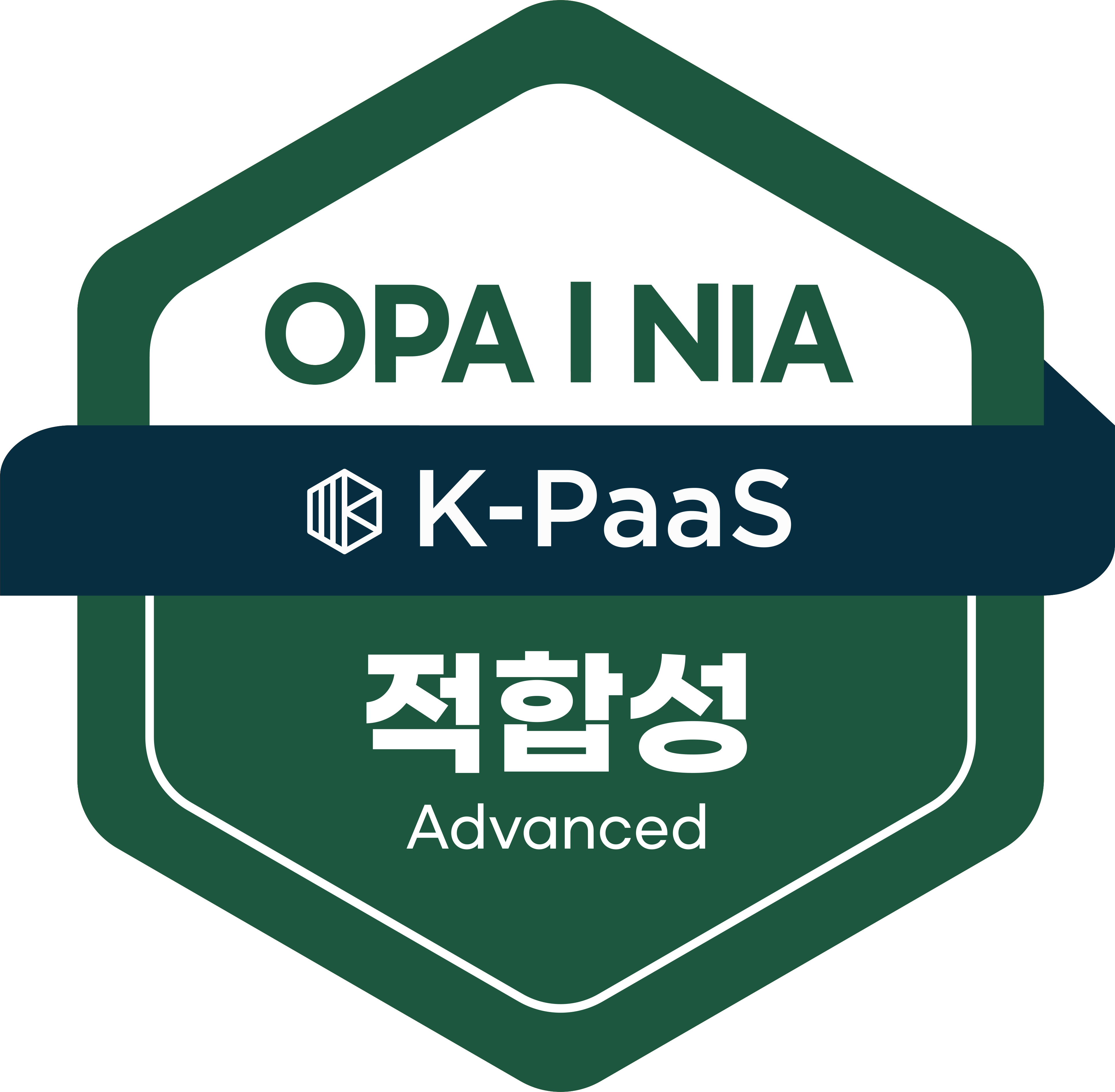 K-PaaS 적합성 Foundational 로고